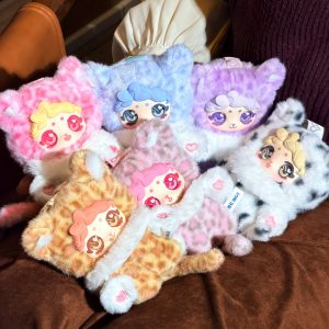 Fluffy Cuteness Squad Plush Blind Box Complete Set(6Pcs)