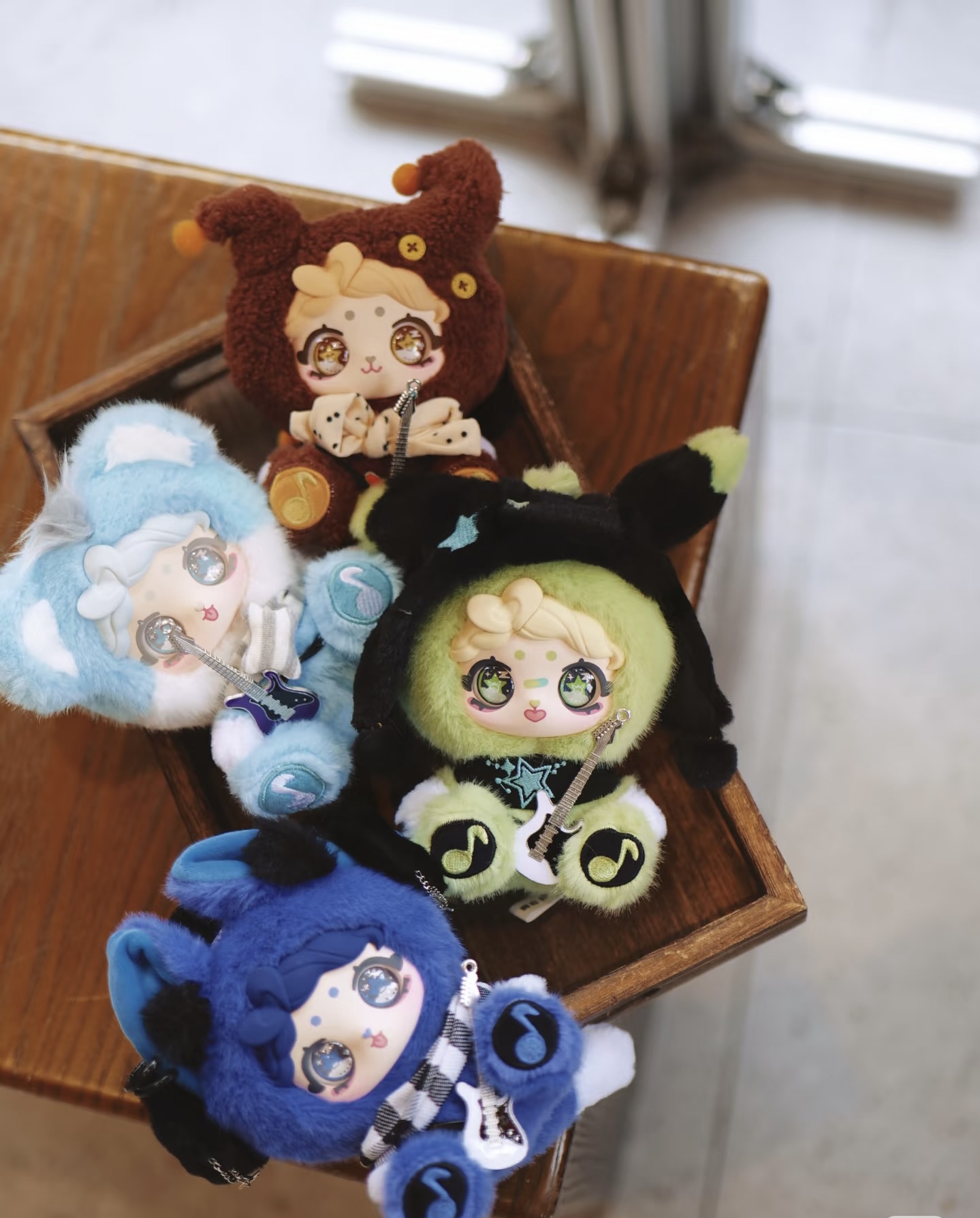 Brown Sugar Band Plush Blind Box Complete Set(8Pcs)